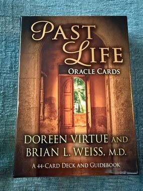 Past Life Oracle Cards Doreen Virtue Brian Weiss Guidebook & 44 Card Deck Tarot